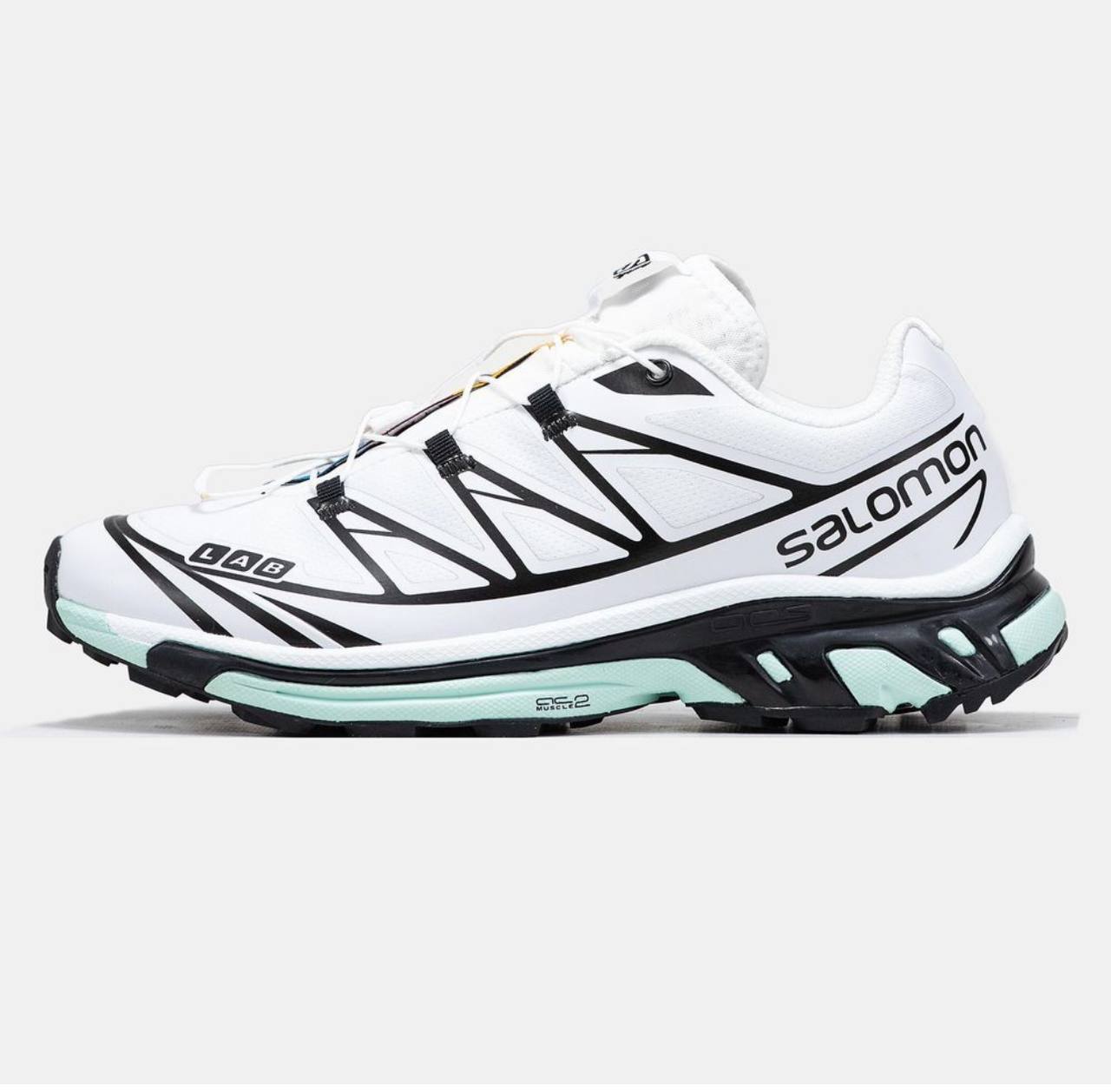 Чоловічі кросівки Salomon XT-6 Softground White Mint Black