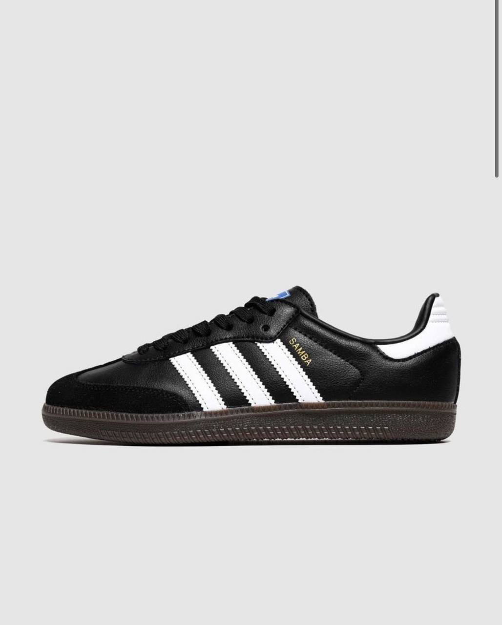 Женские кроссовки Adidas Samba OG Black Gum
