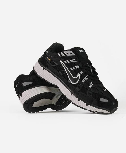 Чоловічі кросівки Nike P-6000 Black/White Cordura GOR-002 фото