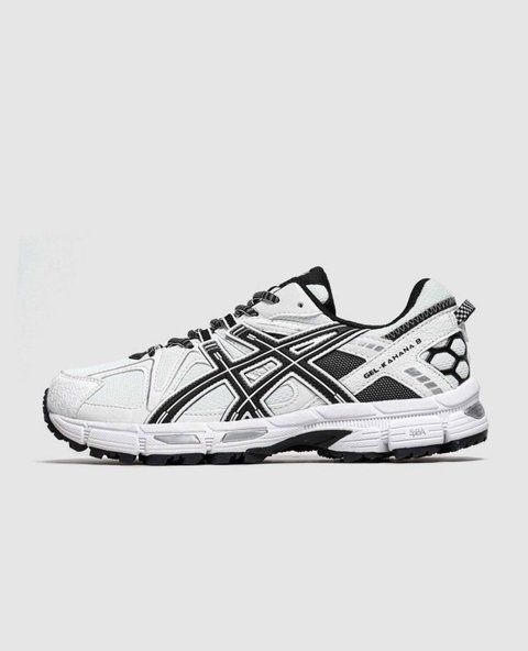 Кроссовки ASICS Gel-Kahana 8 Black and White 47036 фото