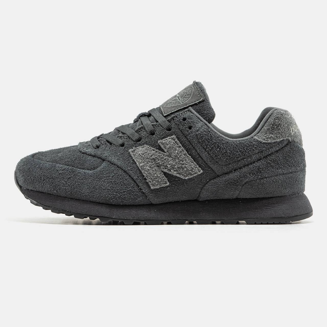 Мужские кроссовки New Balance 574 x Stone Island Ghost Pack Dark Grey