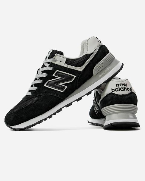 Чоловічі кросівки New Balance 574 Black/White 400840 фото