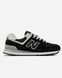 Чоловічі кросівки New Balance 574 Black/White 400840 фото 1