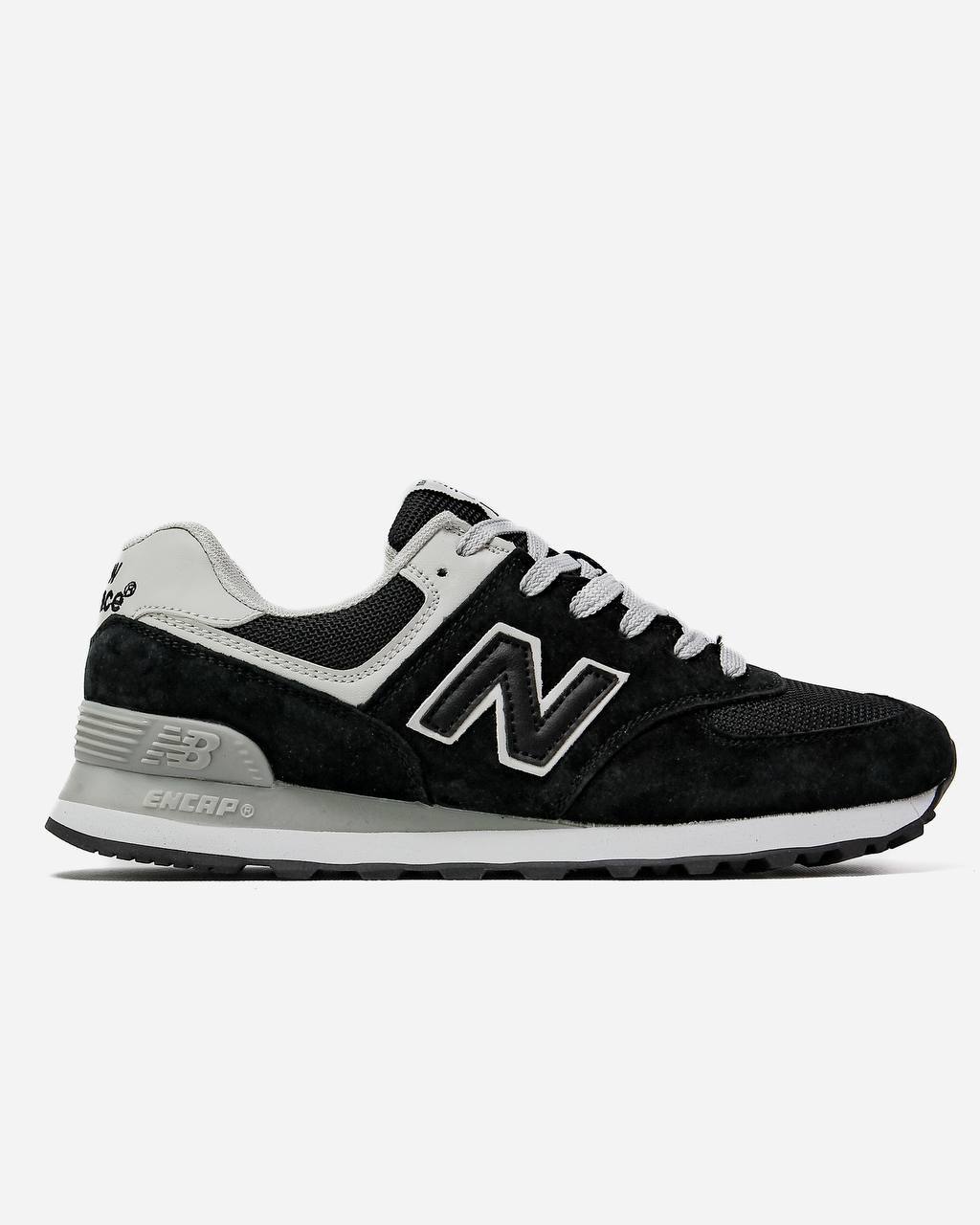 Чоловічі кросівки New Balance 574 Black/White