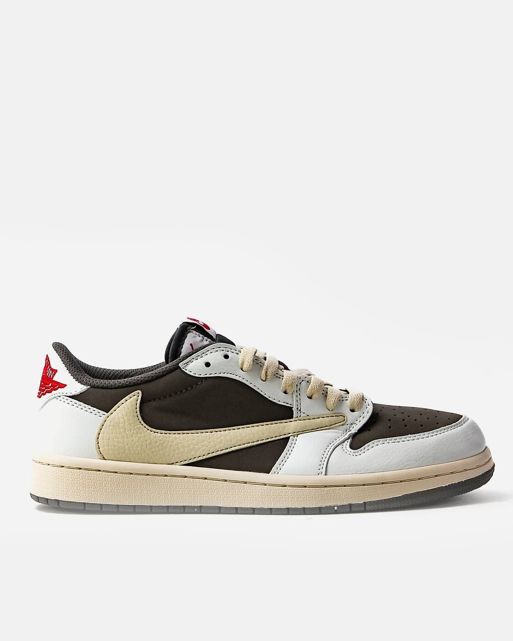 Чоловічі кросівки Nike Air Jordan 1 Low OG Travis Scott Reverse Mocha