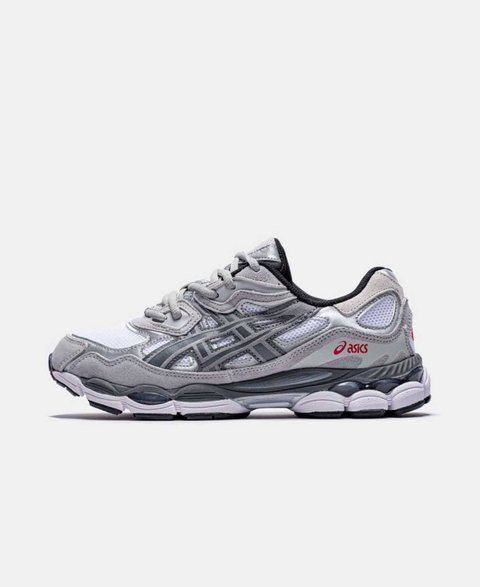 Кроссовки ASICS Gel-NYC White Steel Grey 41036 фото