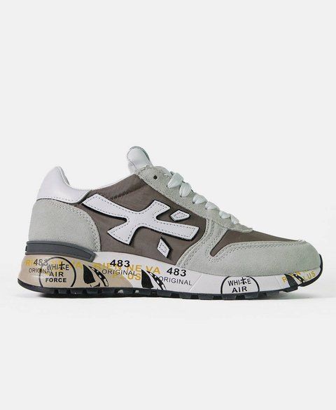 Чоловічі кросівки Premiata Mick Beige Grey White 0096 40 фото