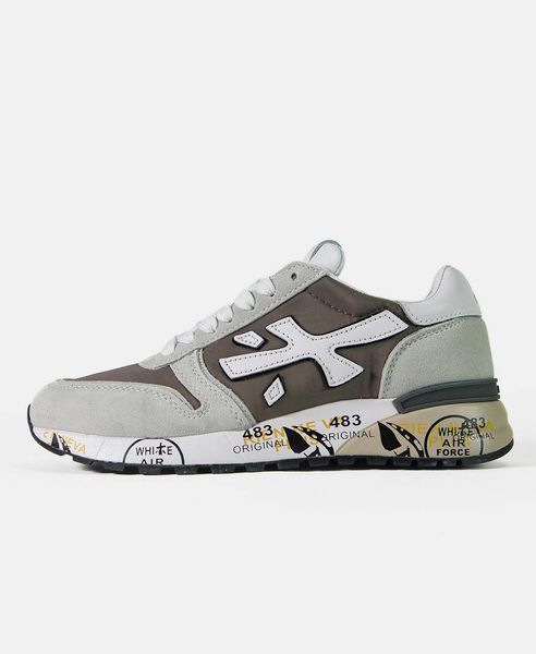 Чоловічі кросівки Premiata Mick Beige Grey White 0096 40 фото