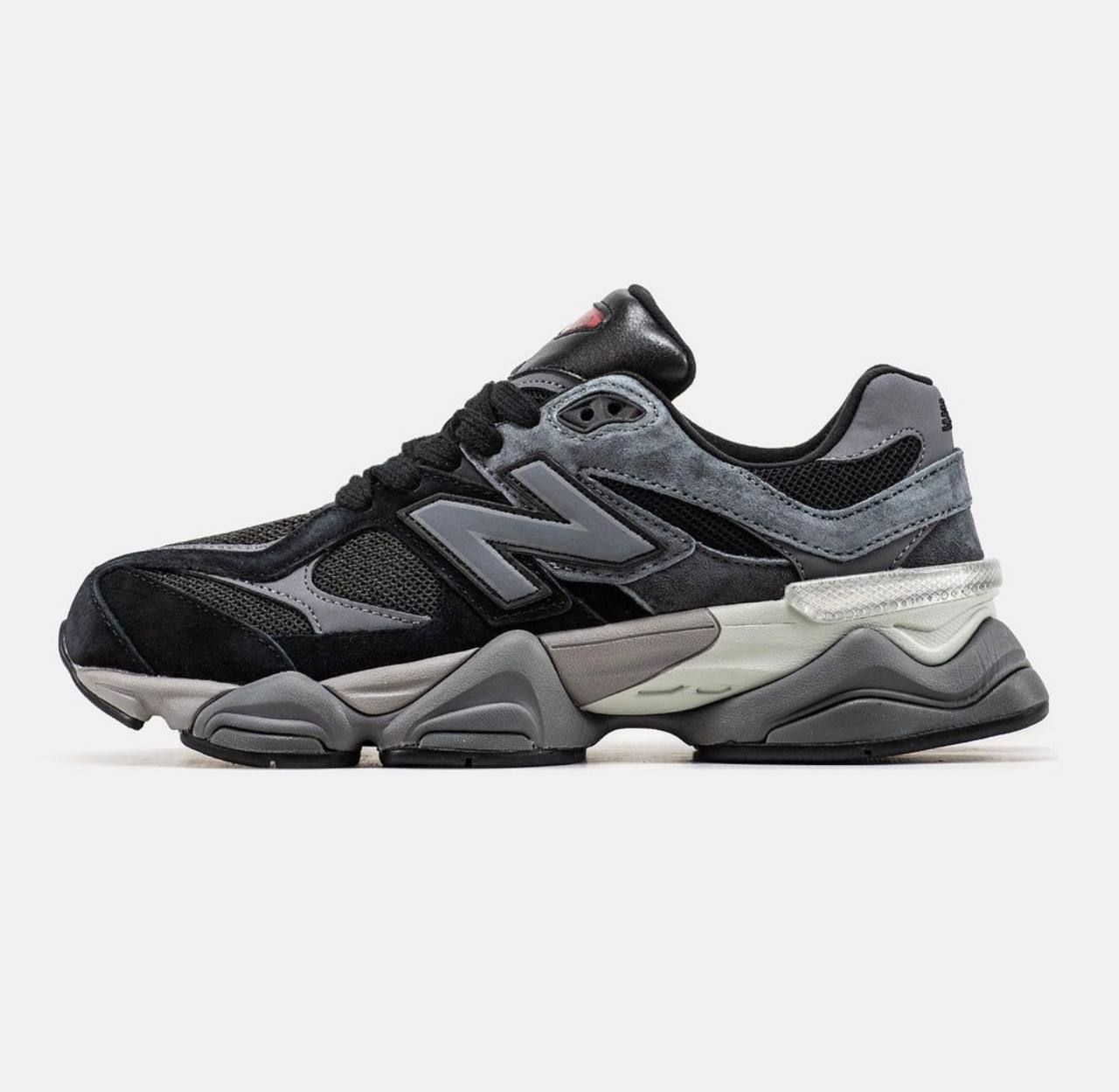 Мужские и женские кроссовки New Balance 9060 Black Grey