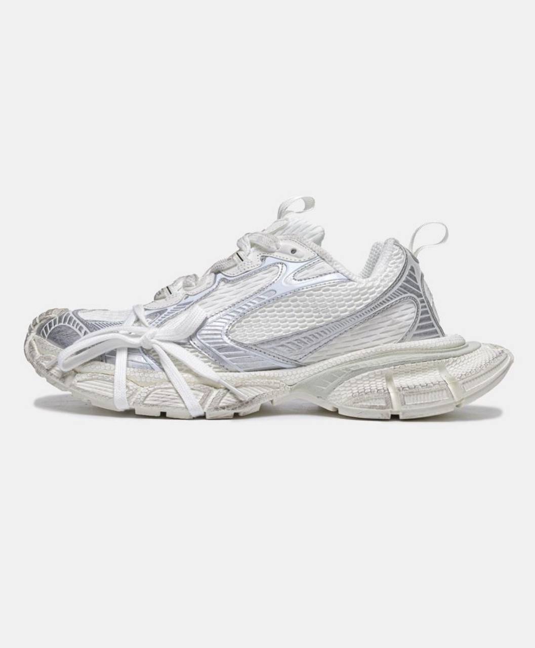 Жіночі кросівки Balenciaga 3XL White Silver