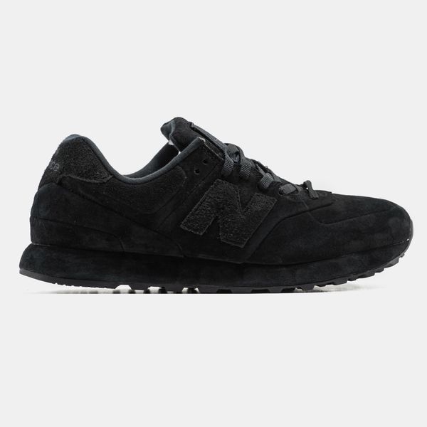 Мужские кроссовки New Balance 574 x Stone Island Ghost Pack Dark Black NB-998 фото