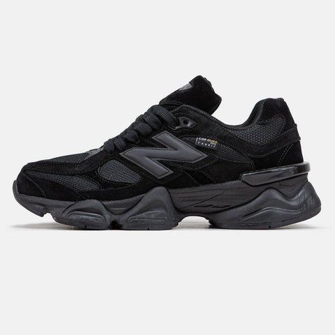 Чоловічі кросівки New Balance 9060 Triple Black Cordura 400940 фото