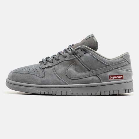 Кроссовки Nike SB Dunk Supreme Grey 29440 фото