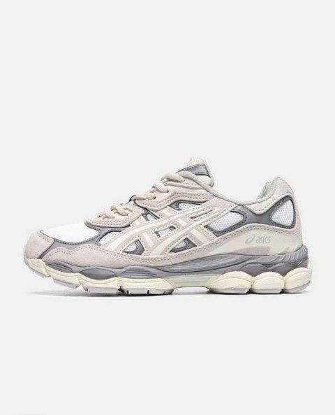 Кроссовки ASICS Gel-NYC Cream Oyster Grey 47536 фото