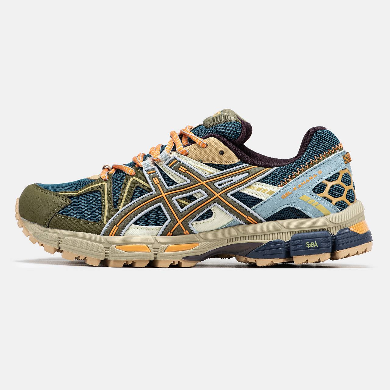 Чоловічі кросівки ASICS Gel Kahana 8 Turquoise Beige Khaki