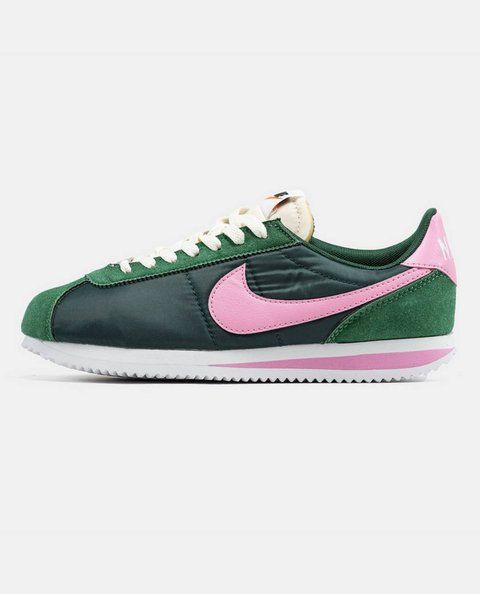 Кроссовки Nike Cortez Green Pink 31236 фото