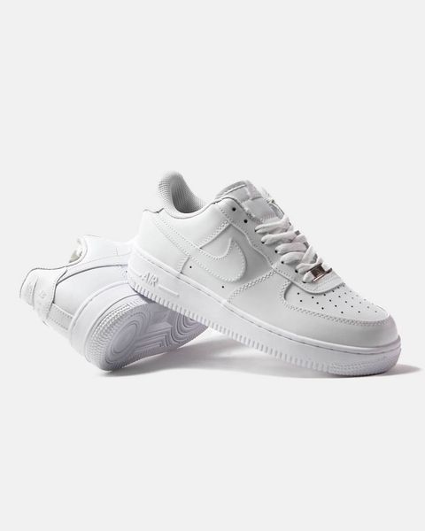 Кросівки Nike Air Force 1 White 009345 фото