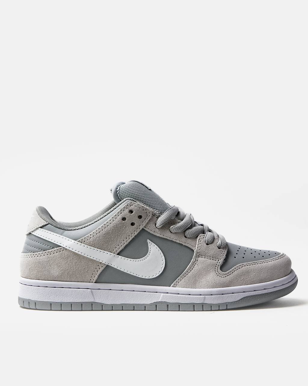 Чоловічі кросівки Nike SB Dunk White Grey