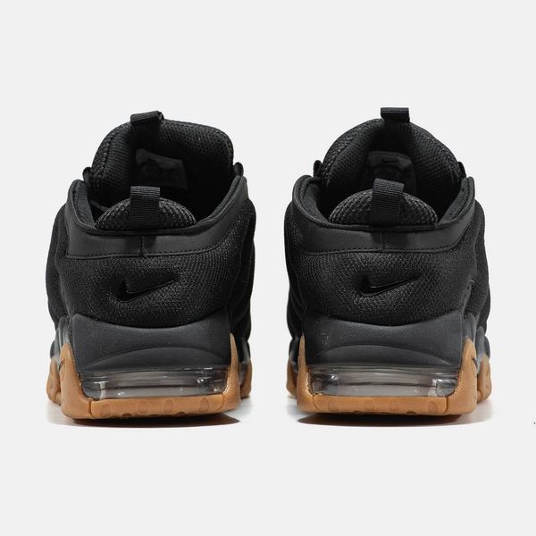 Чоловічі кросівки Nike Air More Uptempo Low Black Gum 400540 фото