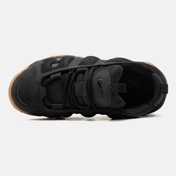 Чоловічі кросівки Nike Air More Uptempo Low Black Gum 400540 фото