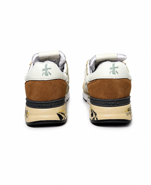 Чоловічі кросівки Premiata Mick Beige  PR-202 фото